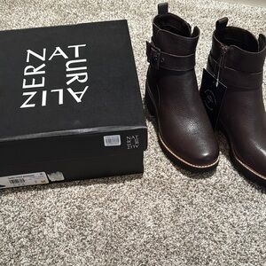 Naturalizer Women’s Brown Leather Boots